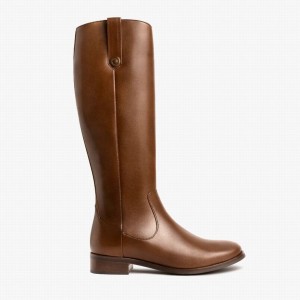Stivali Equitazione Thursday Boots Crown Donna Marroni | EAA2494FH