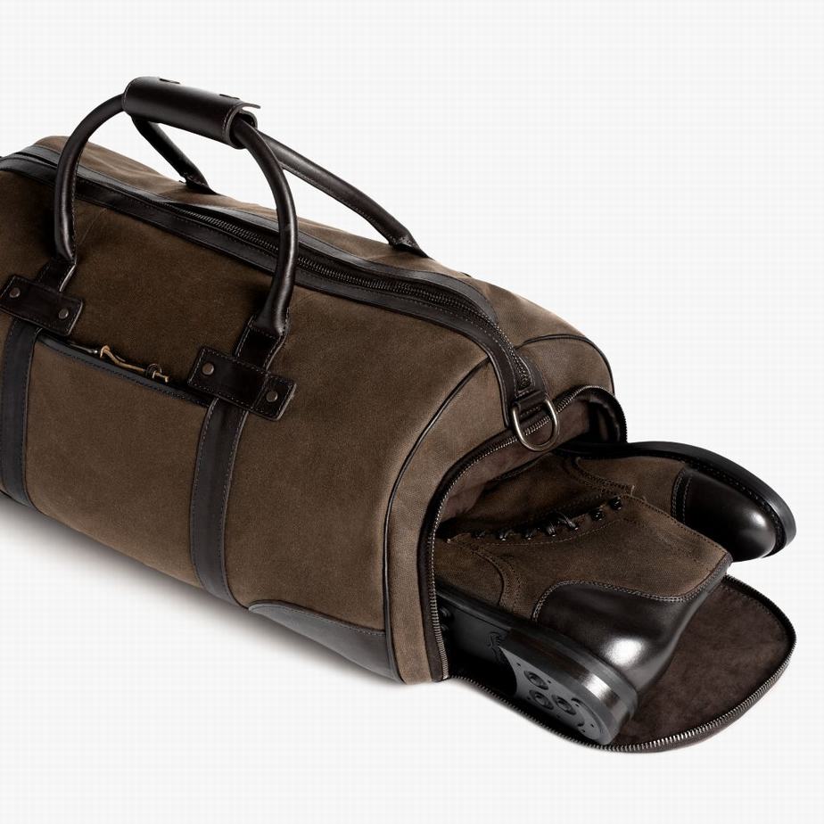 Borsa Da Viaggio Thursday Boots Weekender Uomo Caffè | XOD689FN