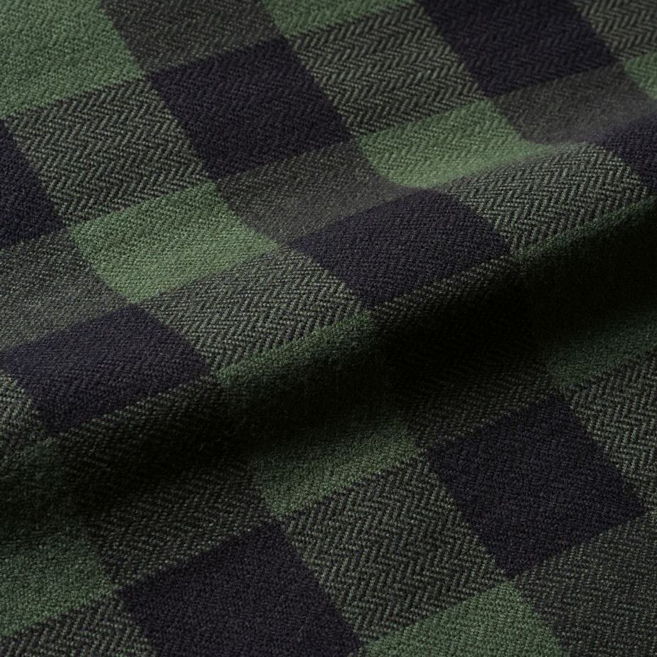 Camicie Thursday Boots Buffalo Check Uomo Verdi | VRE2078AF
