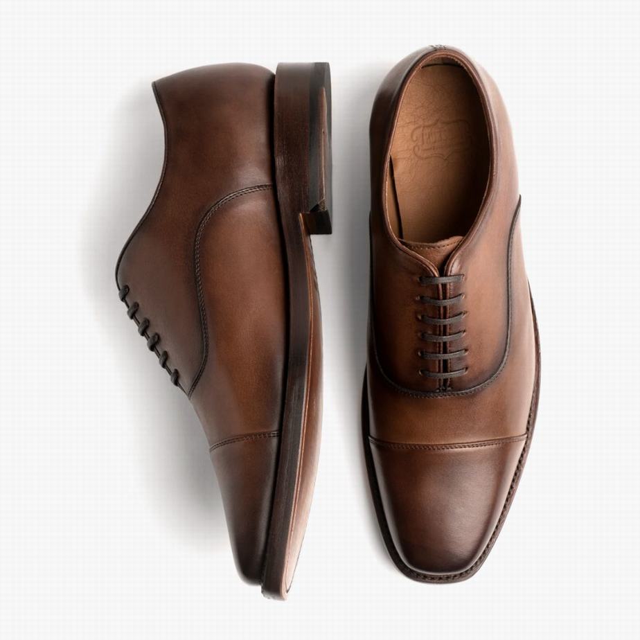 Scarpe da Sera Thursday Boots Executive Uomo Brandy | KIS1579FU