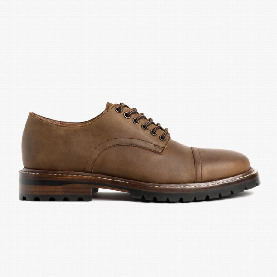 Scarpe da Sera Thursday Boots Statesman Uomo Marroni | ZUH9911JI
