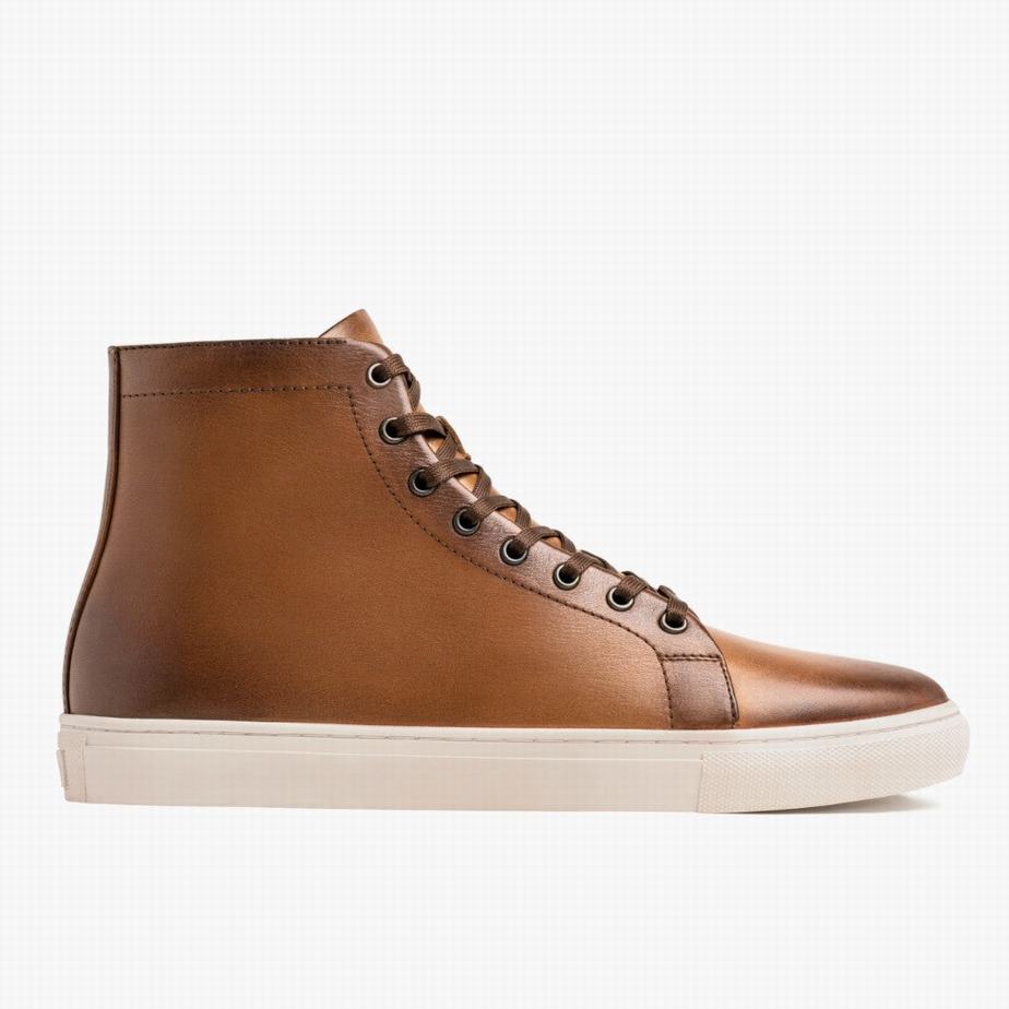 Sneakers Alte Thursday Boots Premier Uomo Toffee | WAP4219YY