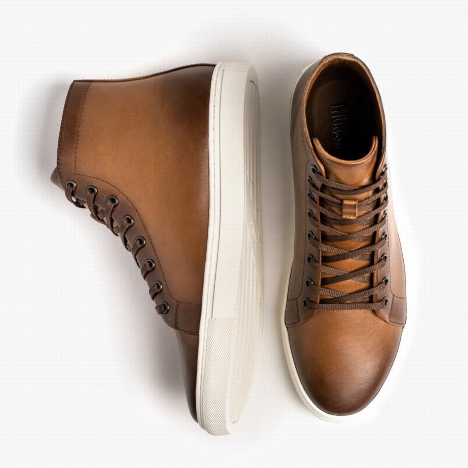 Sneakers Alte Thursday Boots Premier Uomo Toffee | WAP4219YY