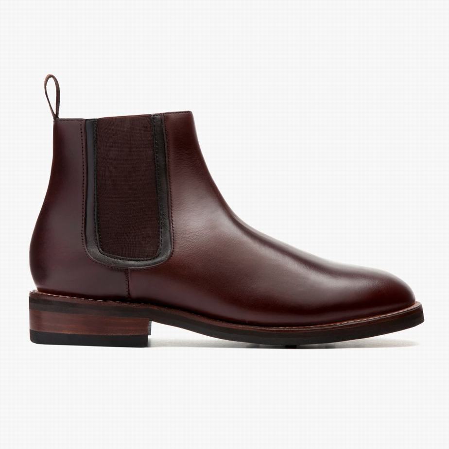 Stivaletti Chelsea Thursday Boots Duke Uomo Marroni | HJH1420PW