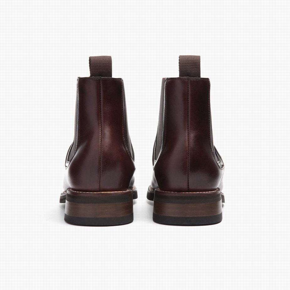 Stivaletti Chelsea Thursday Boots Duke Uomo Marroni | HJH1420PW