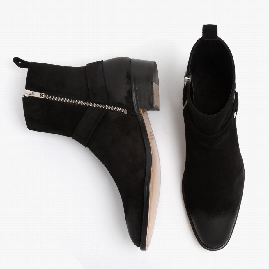 Stivaletti Chelsea Thursday Boots Harness Uomo Nere | AWE346DO