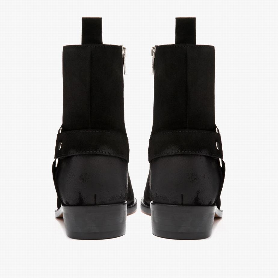 Stivaletti Chelsea Thursday Boots Harness Uomo Nere | AWE346DO