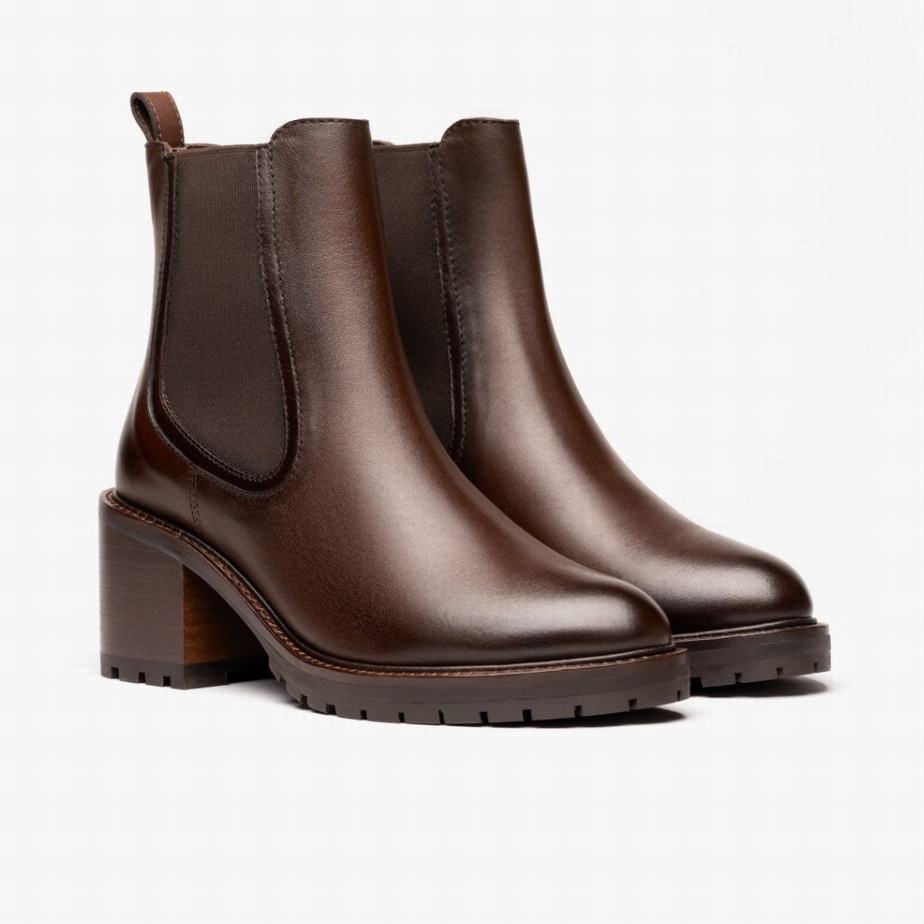 Stivaletti Chelsea Thursday Boots Knockout Donna Cioccolato | VAR4777PE