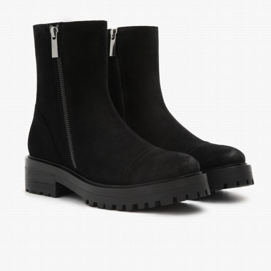 Stivaletti Thursday Boots Raider Donna Nere | XKE421YL