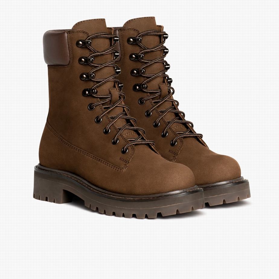 Stivali Platform Thursday Boots Explorer Donna Marroni | IBN5141EJ