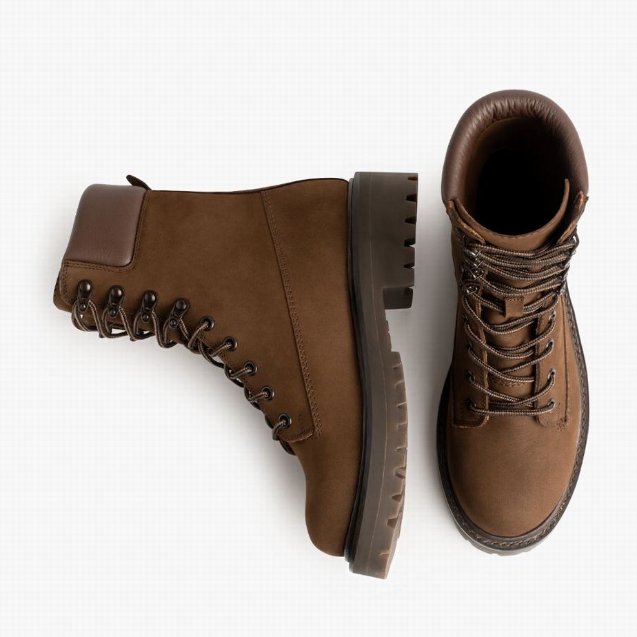 Stivali Platform Thursday Boots Explorer Donna Marroni | IBN5141EJ
