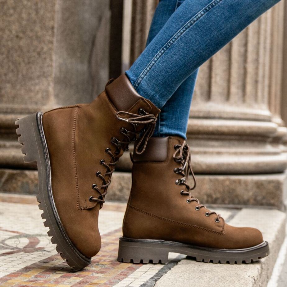 Stivali Platform Thursday Boots Explorer Donna Marroni | IBN5141EJ