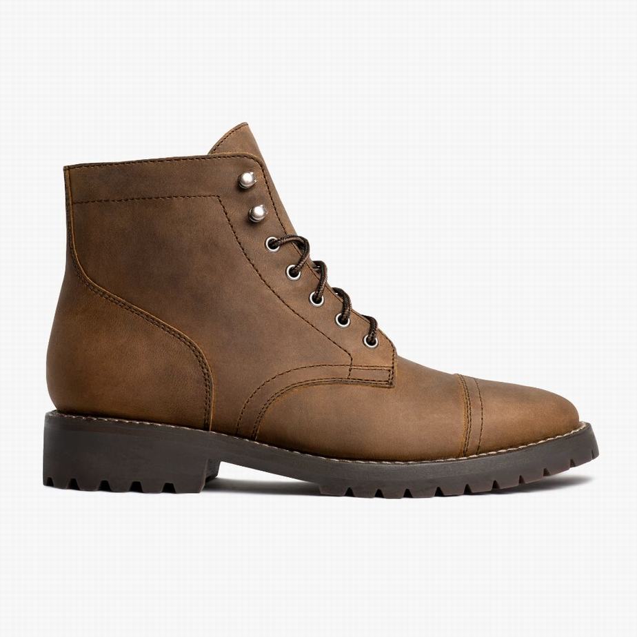Stivali Stringati Thursday Boots Captain StormKing® Uomo Marroni | XCO728XF