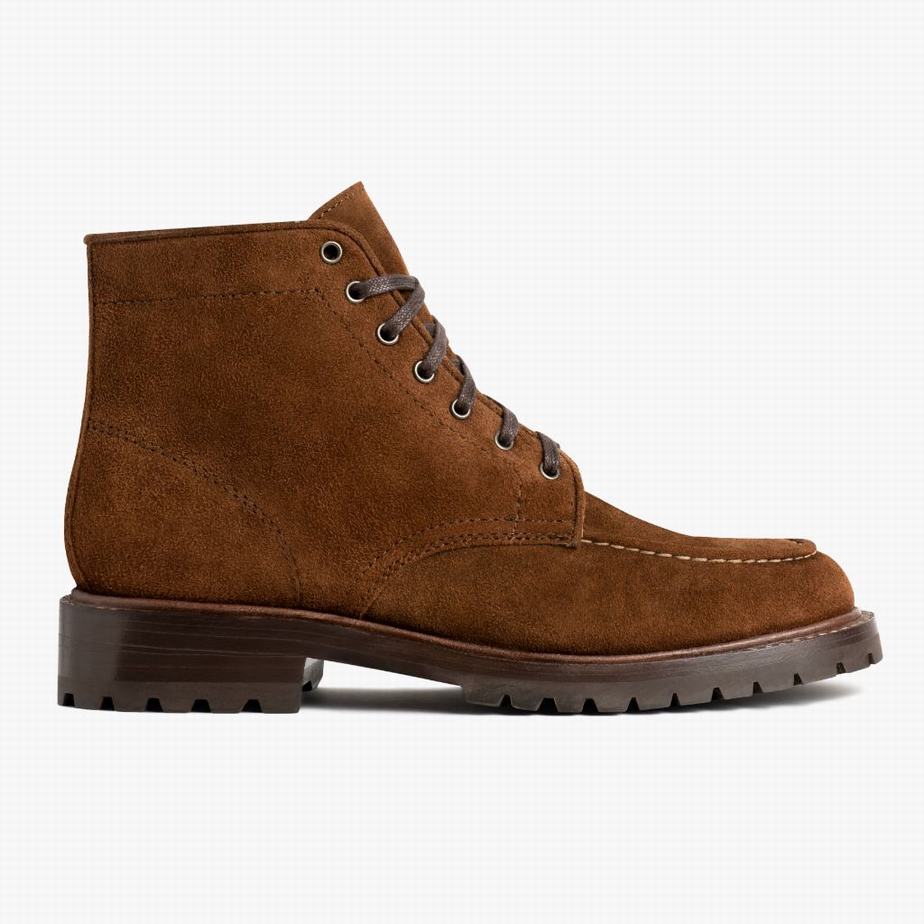 Stivali Stringati Thursday Boots Diplomat Uomo Marroni Scuro | WWP1961VH