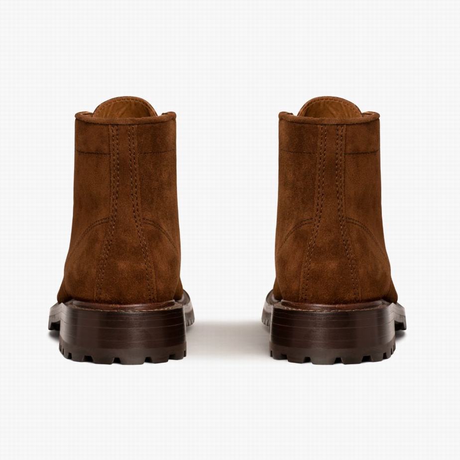 Stivali Stringati Thursday Boots Diplomat Uomo Marroni Scuro | WWP1961VH