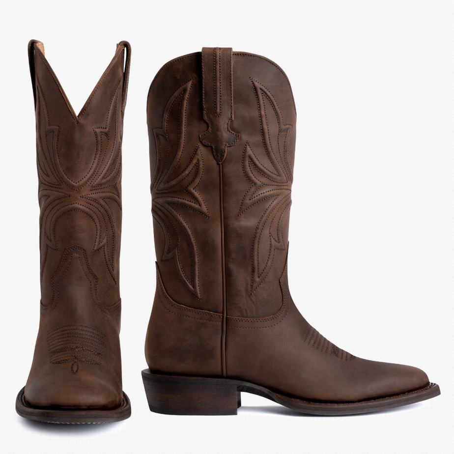 Stivali Western Thursday Boots Desperado Uomo Cioccolato | RYG1375NV