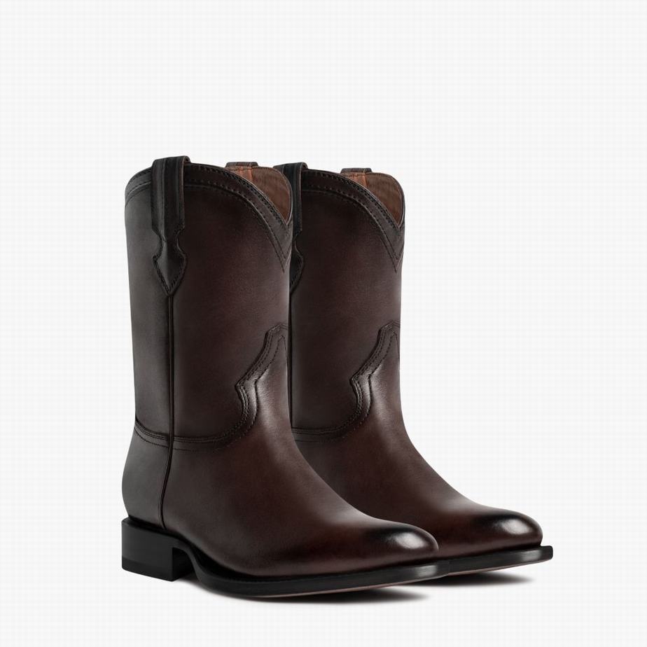 Stivali Western Thursday Boots Frontier Uomo Marroni | GMZ2657ET